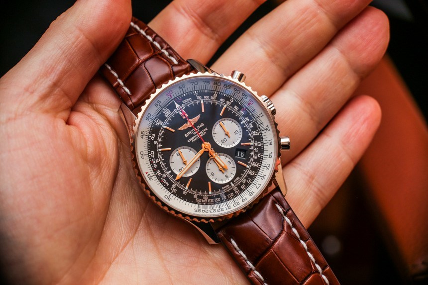 breitling watch leather