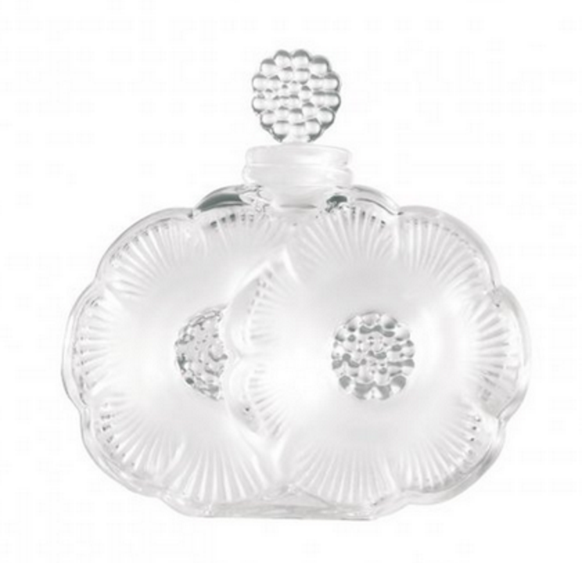 Lalique Two Flowers Perfume Bottle