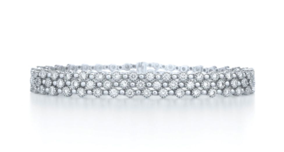 Kwiat Diamond Bracelet 3 row stardust collection 